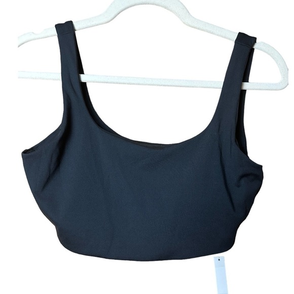 Madewell Flex Square Neck Sports Bra Black XS NWT - Picture 6 of 9
